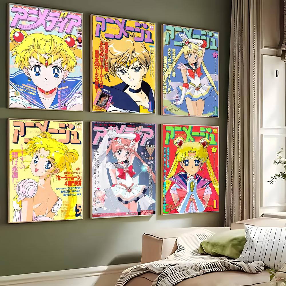 Anime S-Sailor Moon Poster Wan – Anime Cosplay Wallpaper Bewertung und Preis