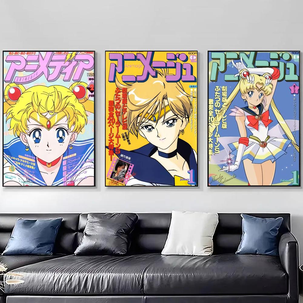 Anime S-Sailor Moon Poster Wan – Anime Cosplay Wallpaper Bewertung und Preis